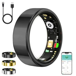 Fitness Tracker Ring — Smart Ring, ZBNMY