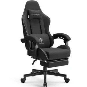 Gaming Chair with Massage and Footrest — Smart Chairs, Dowinx