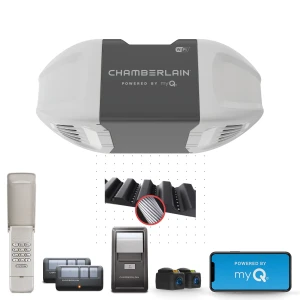 Quiet Wi-Fi Garage Door Opener with Wireless Keypad — Smart Lock, CHAMBERLAIN