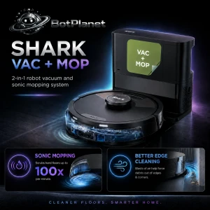 Robot Vacuum and Mop with Self-Empty Base — Robot Vacuum, Shark
