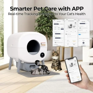 Self Cleaning Cat Litter Box — Self-Cleaning Litter Box, Fsitego