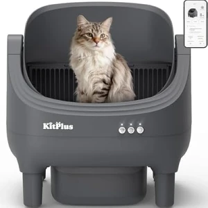 Self Cleaning Litter Box — Self-Cleaning Litter Box, KITPLUS