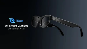 Smart AR Glasses with Real-Time Translation — Smart Glasses, iTour