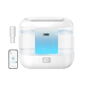 Smart Humidifier with Top Fill, 36-Hour Runtime, and Voice Control — Humidifier, Dreo