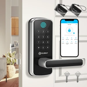 Smart Lock with Handle — Smart Lock, OLUMAT