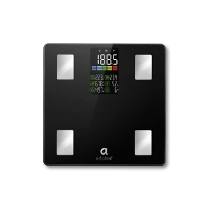 Smart Scale with BMI, Body Fat, Muscle Mass, 14 Composition Metrics, Large LED Display — Smart Scale, Arboleaf