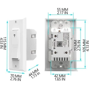 Smart Switch with App and Remote Control — Smart Switch, Avatar Controls