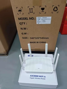WiFi 6 Router with 6 High-Gain Antennas, BLIYEE