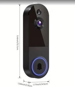 WiFi Video Doorbell Camera with Human Detection — Video Doorbell, NariOrbi