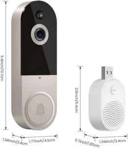Wireless Video Doorbell Camera — Video Doorbell, BoomChill