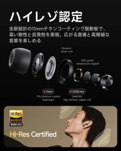 AI Voice Recorder Earbuds with Transcription and Noise Cancellation, VIAIM