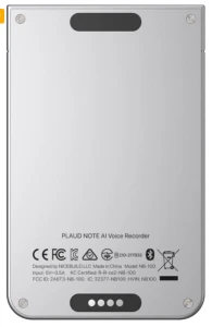 AI Voice Recorder with Case, App Control, AI Transcribe & Summarize — Translator Device, Plaud