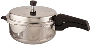Alpha Deluxe Induction Base Stainless Steel Deep Pressure Pan — Multicooker, Prestige