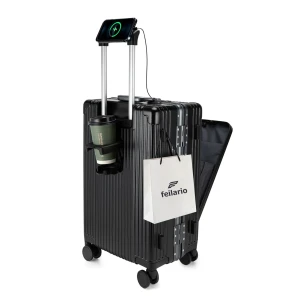 Aluminium Frame Hard Shell Spinner Wheels Luggage — Smart Luggage, feilario
