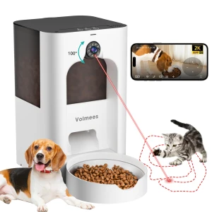 Automatic Pet Feeder with Camera and Laser Teaser — Automatic Pet Feeder, Volmees