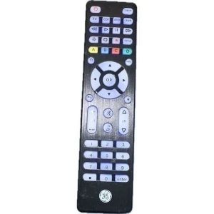 Blue Backlit Buttons Universal Remote Control, GE