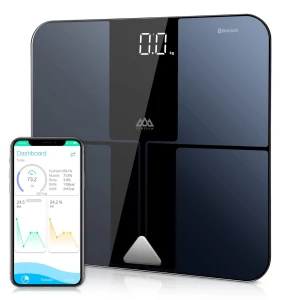 Digital Bathroom Scale with Body Composition Analysis — Smart Scale, SENSSUN