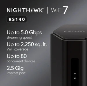 Dual-Band WiFi 7 Router, NETGEAR