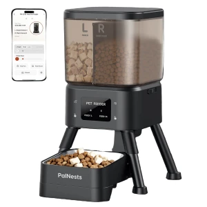 Dual Chamber Automatic Cat Feeder — Automatic Pet Feeder, PalNests