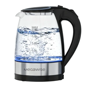 Electric Glass Kettle with Auto Shut-Off — Electric Kettle, MEGAWISE