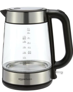 Electric Kettle with Glass Carafe — Electric Kettle, Amazon Basics
