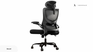 Ergonomic Mesh Office Chair with Lumbar Support, Headrest, and Flip-Up Armrests — Smart Chairs, Marsail
