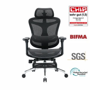Ergonomic Office Chair with Footrest — Smart Chairs, SIHOO
