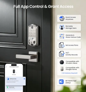 Fingerprint Smart Door Lock — Smart Lock, Veise