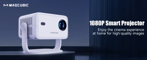 Mini Projector with WiFi 6 and Bluetooth 5.4 — Smart Projector, Magcubic