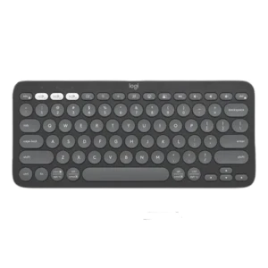 Multi-Device Bluetooth Wireless Keyboard with Customizable Shortcuts — Bluetooth Keyboard, Logitech
