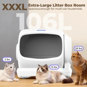 Self-Cleaning Cat Litter Box — Self-Cleaning Litter Box, Robotail