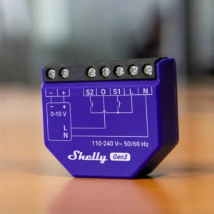 Smart Dimmer with Power Monitoring — Smart Switch, Shelly