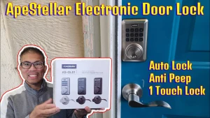 Smart Keyless Entry Door Lock with Knob and Keypad — Smart Lock, ApeStellar