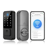 Smart Lock with Fingerprint and Keyless Entry — Smart Lock, RUIKANG POWER
