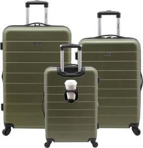 Smart Spinner Hardside Luggage Set — Smart Luggage, Wrangler