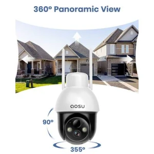 Solar Security Camera Wireless Outdoor — Security Camera, AOSU