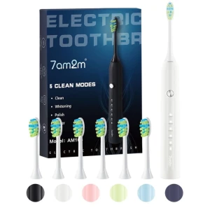 Sonic Electric Toothbrush with 6 Brush Heads — Electric Toothbrush, 7AM2M