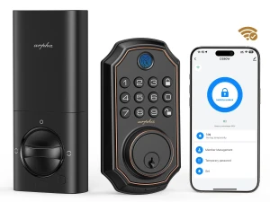 WiFi Video Smart Lock with Camera and Keyless Entry Deadbolt — Smart Lock, Arpha