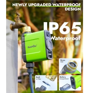 WiFi Water Timer for Garden Hose — Irrigation System, RainPoint