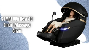 4D Smart Massage Chair - Zero Gravity S-L Full Body Massage Sofa/Recliner — Massage Chairs, SOMANOVA