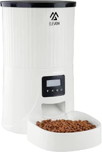 Automatic Cat and Dog Feeder with Voice Recorder — Automatic Pet Feeder, Elevon