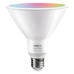 Connected Max Smart LED Bulb PAR38 Outdoor Flood Tunable White + Color Changing — Smart Light Bulb, Cree Lighting
