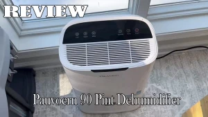 Dehumidifier for Basement & Home, Up to 5500 Sq. Ft, 90 Pint Smart Wi-Fi Control — Dehumidifier, Pauvoern