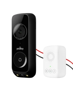 Doorbell Camera Wired with Chime — Video Doorbell, youkey