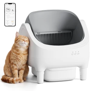Electric Automatic Self-Cleaning Litter Box with Smart APP Control — Self-Cleaning Litter Box, WARCAT