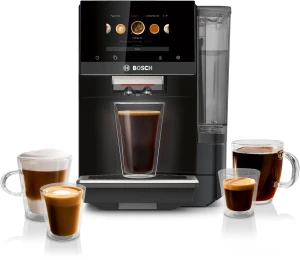 Fully Automatic Coffee and Espresso Machine - 35 Drinks, Double Cup Barista Style Super Coffee Maker - Touchscreen,... — Coffee Maker, BOSCH