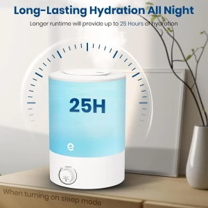 Humidifier for Bedroom — Humidifier, Esemoil