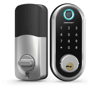 Keyless Entry Door Lock with Handle — Smart Lock, SMONET