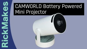 Mini Projector with Wifi and Bluetooth, Built-in Battery — Smart Projector, CAMWORLD