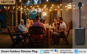 Outdoor Dimmer for String Lights — Smart Switch, SUNTHIN